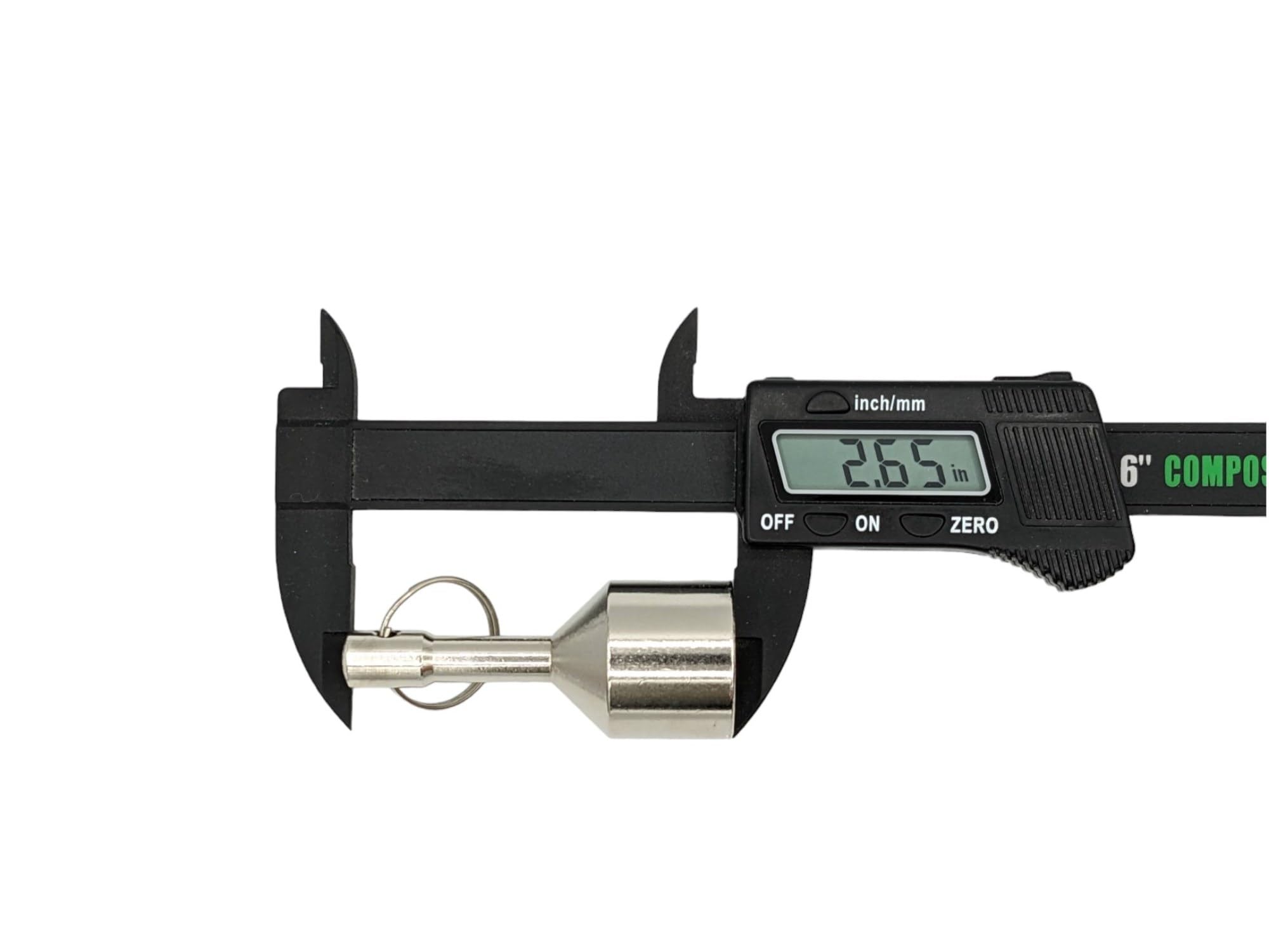 Extra-Large Keychain Magnet Tester for Gold, Silver, Jewelry